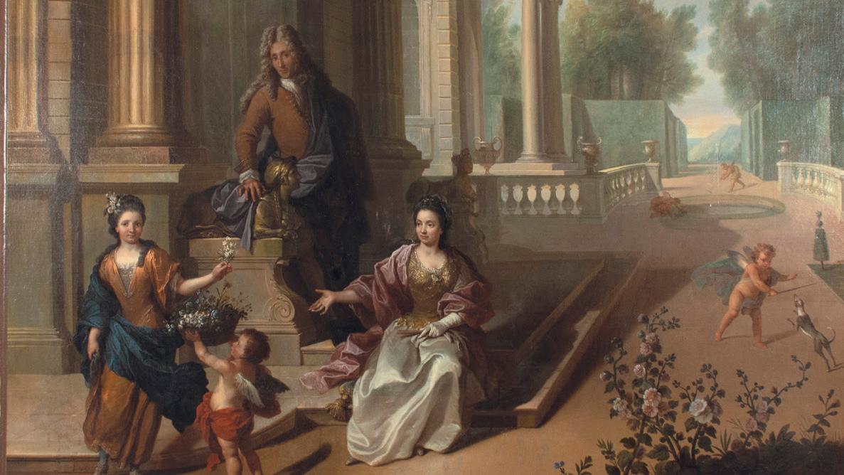   Portrait de famille par François de Troy