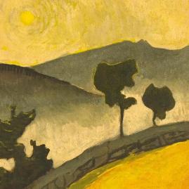 Sur le chemin jaune d’un tableau de Paul Sérusier - Zoom
