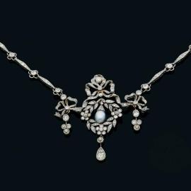 Colliers de perles et diamants  - Après-vente