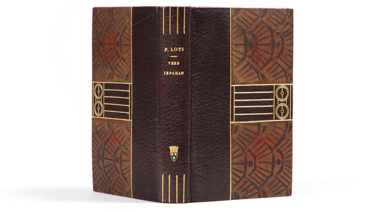 Pierre Loti (1850-1923), Vers Ispahan (Paris, Calmann-Lévy, s.d. 1904, in-12), édition... Les voyages bibliophiliques de Pierre Loti