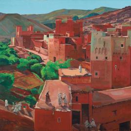Le rouge Majorelle marocain célébré