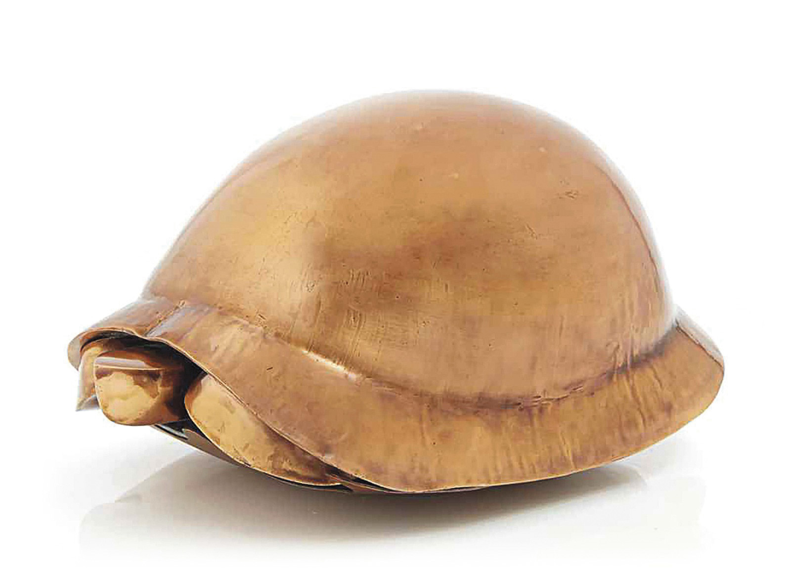 Une tortue dorée de Lalanne