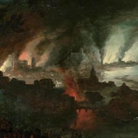 Jan Bruegel II met le feu à Troie ! - Zoom