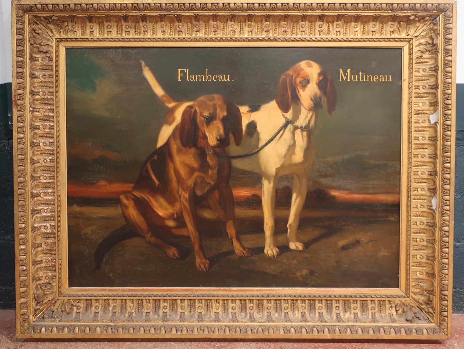 Les chiens de meute d'Édouard Armand-Dumaresq 
