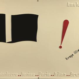 Avant Vente - Marcel Broodthaers hisse le drapeau noir