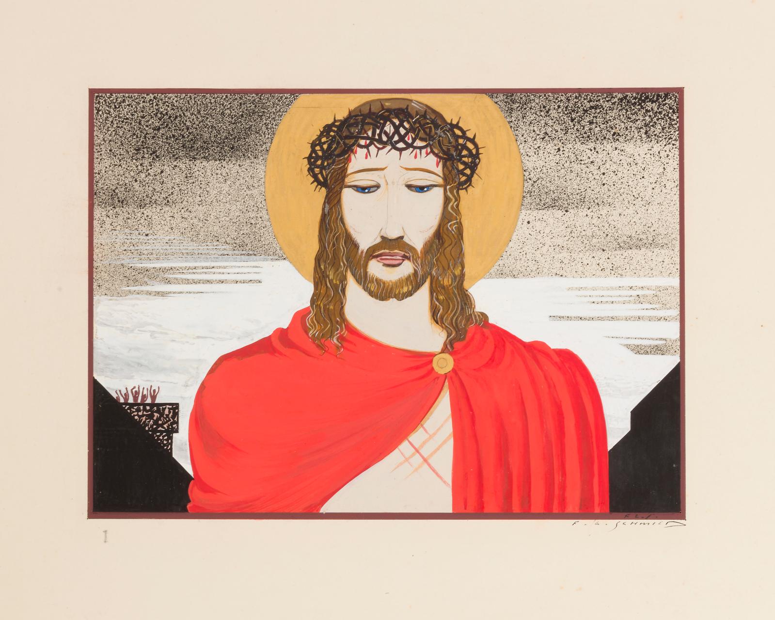 Les derniers moments du Christ illustrés par François-Louis Schmied