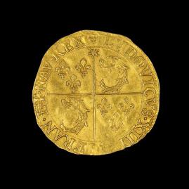 Un écu d’or du règne de Louis XIII