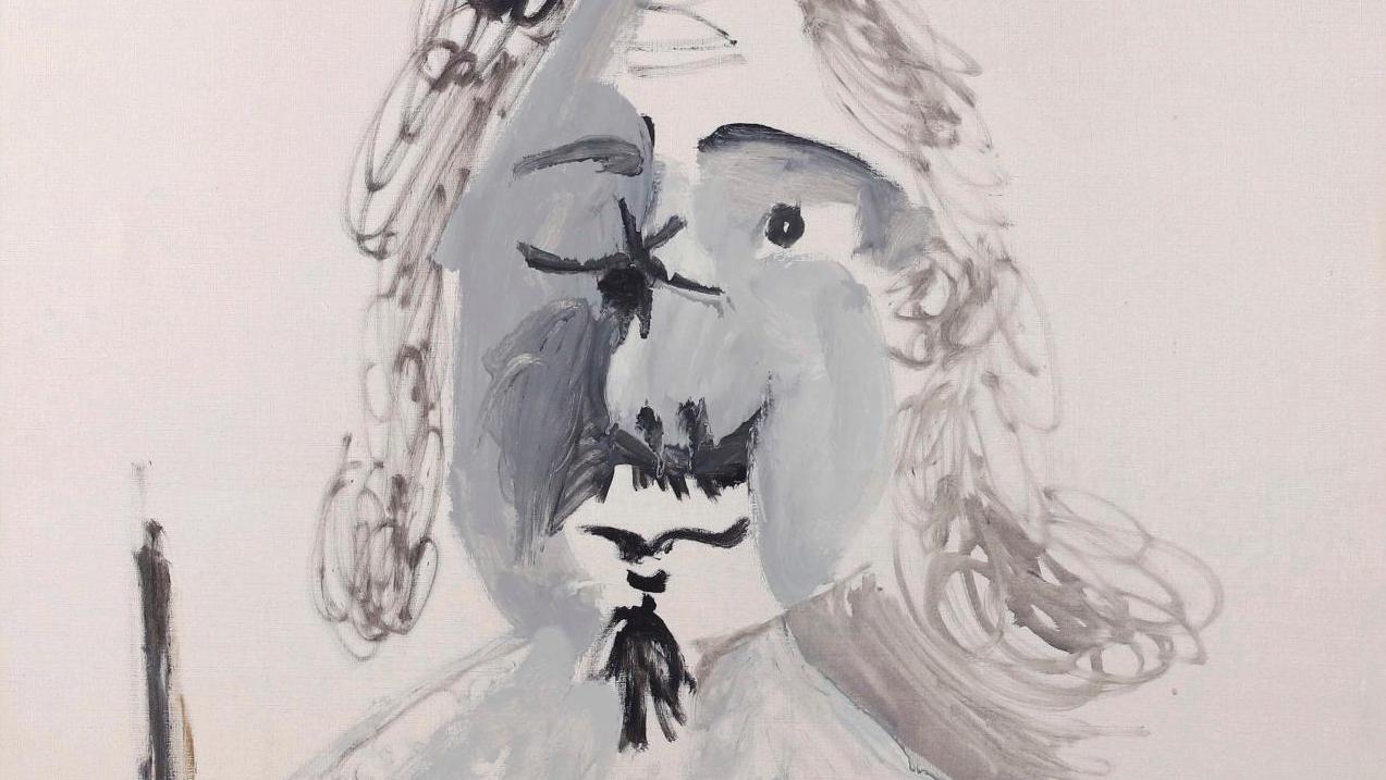 Pablo Picasso (1881-1973), Le Peintre I, 1967, huile sur toile, signée et datée «21/2/67»,... La collection Consten, la peinture en perspective