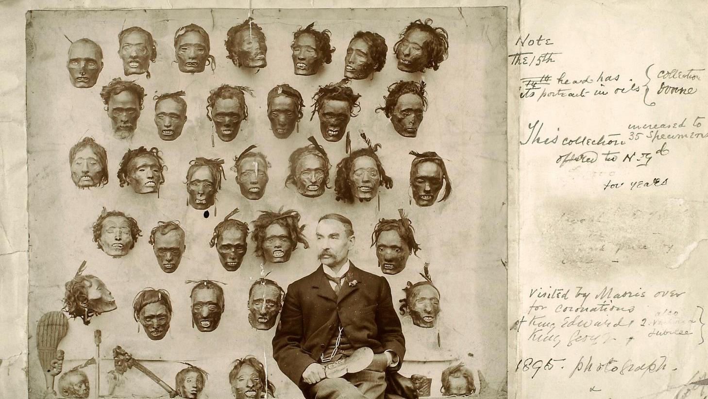 En 2012, vingt têtes momifiées maories conservés dans les musées, comme celles collectionnées... Restes humains et restitutions : une loi-cadre à venir
