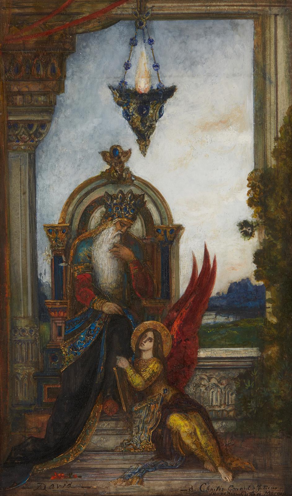 Gustave Moreau et le roi David