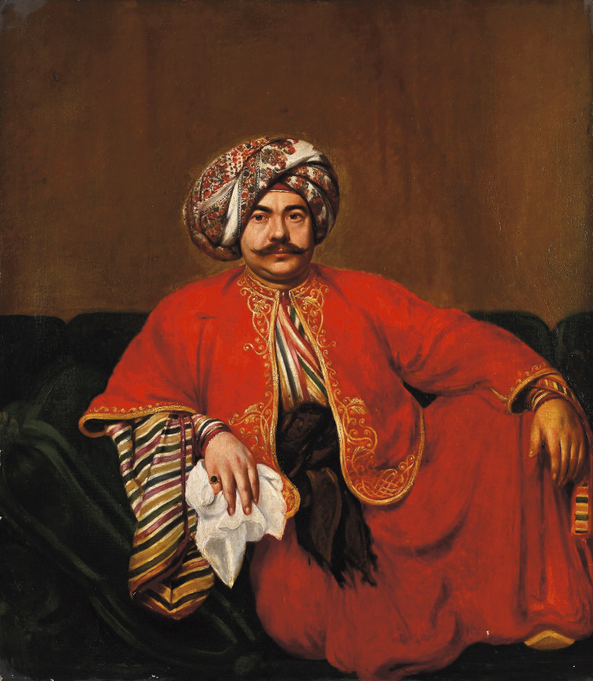 Portrait d’homme en habit ottoman