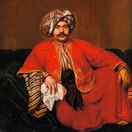 Portrait d’homme en habit ottoman