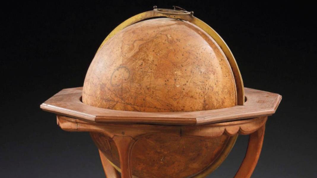 Didier Robert de Vaugondy (1723-1786), Globe céleste dressé par ordre du Roi et calculé... Un globe céleste de Robert de Vaugondy