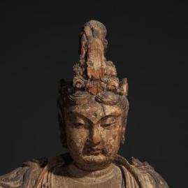 La sérénité séculaire d’un bodhisattva guanyin