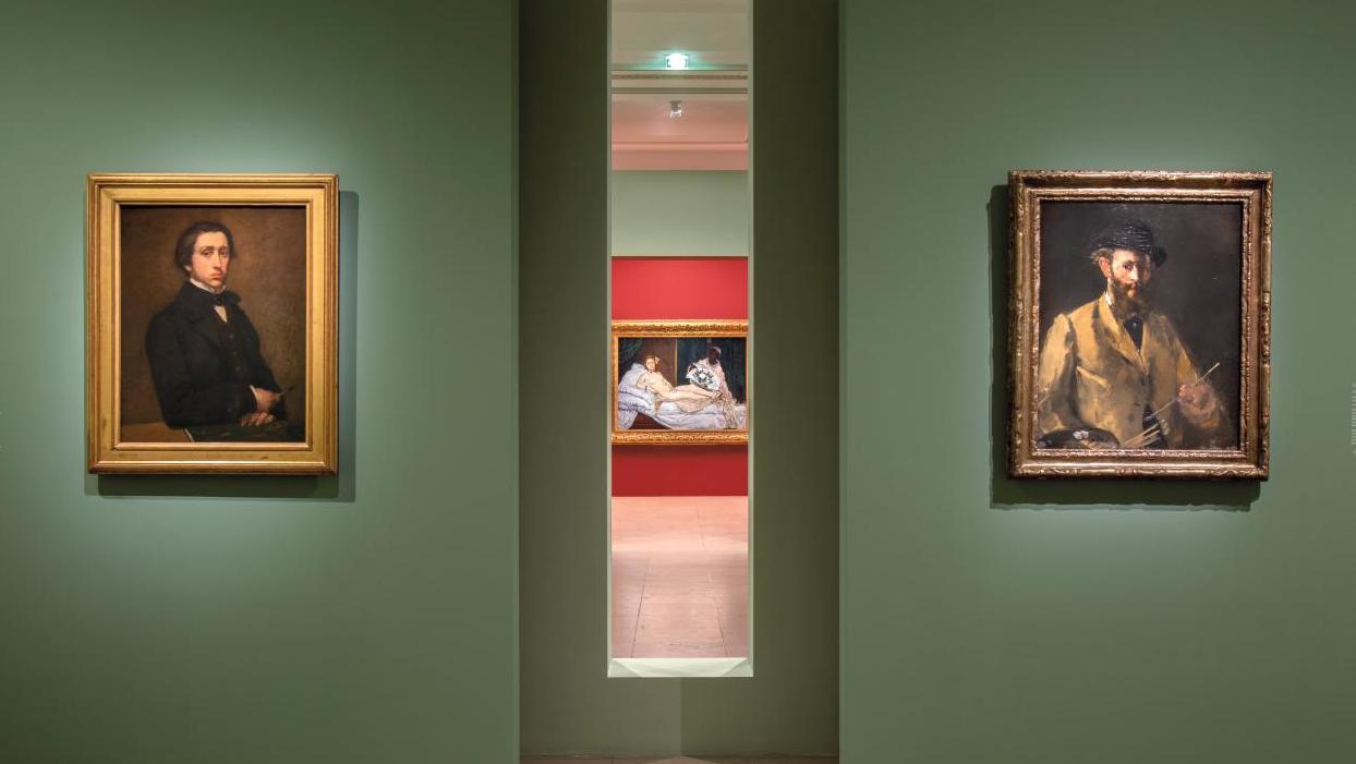 Vue de l’exposition « Manet/Degas » au musée d’Orsay (jusqu’au 23 juillet 2023).... Envol du marché de l’art et primes d’assurance, la bête noire des expositions ?