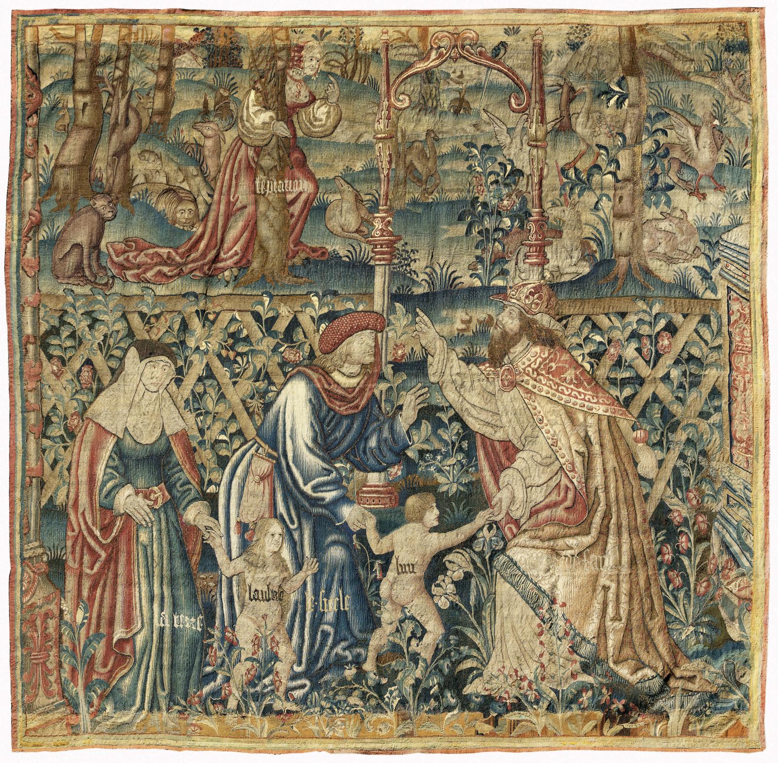 Résister à la Tentation avec une rare tapisserie du XVIe