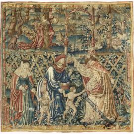 Résister à la Tentation avec une rare tapisserie du XVIe - Avant Vente