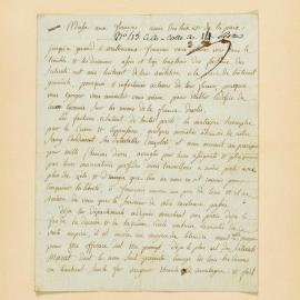 La lettre aux Français de Charlotte Corday