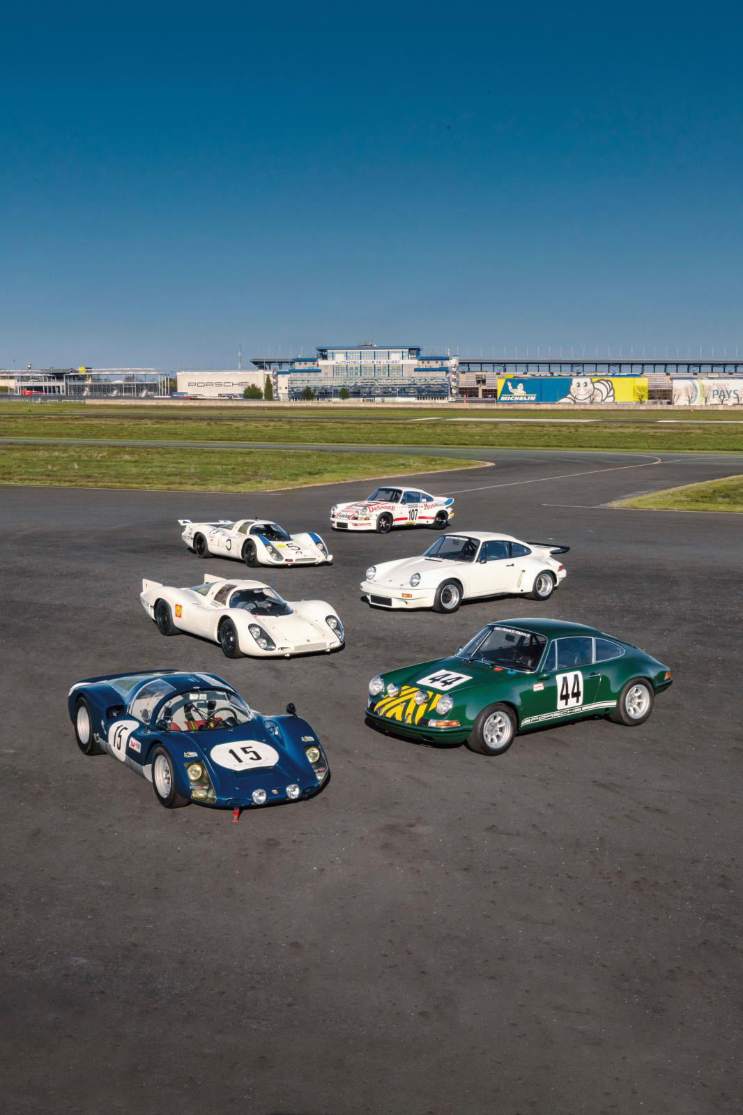 Six Porsches in Search of Racing Drivers