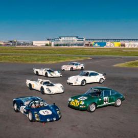 Six Porsches in Search of Racing Drivers