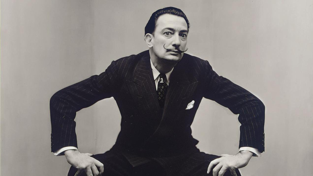 Irving Penn (1917-2009), Salvador Dalí, 1947.© The Irving Penn Foundation Irving Penn à Dinard