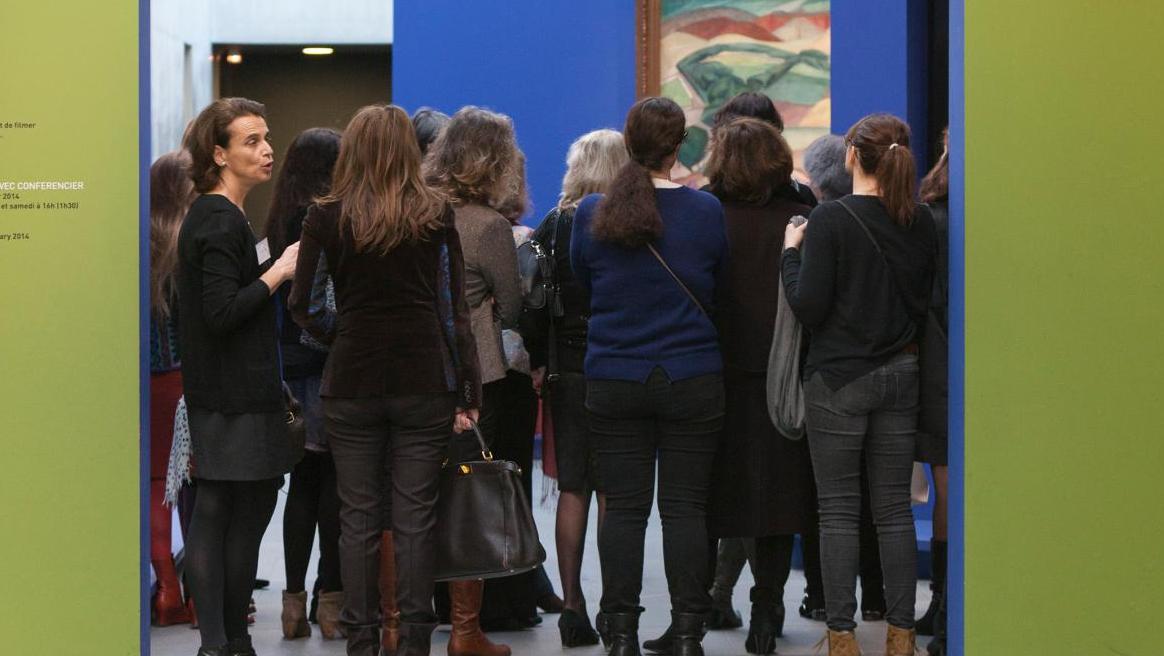 Les femmes mécènes de l’exposition « Frida Kahlo/Diego Rivera » en 2013, au musée... Mécènes au féminin, entre art et politique
