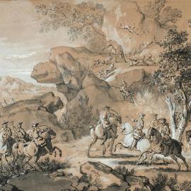 Un dessin d’Oudry préempté par le musée de Fontainebleau