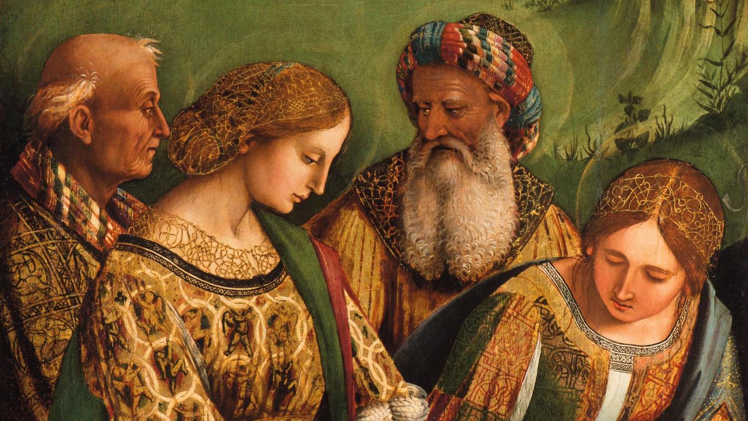 Luca Signorelli, fragment du retable de Matelica, 1504-1505, huile sur toile, 71 x 88,4 cm,... Cortone rend justice à Signorelli