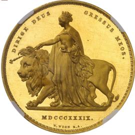 Monnaies du monde menées par Una et le lion