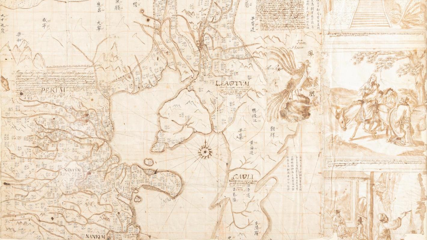 Michael Piotr Boym (1612-1659). …mperii Mappa…num Catay Appellabatur (Carte de la... Les pérégrinations d’une carte chinoise