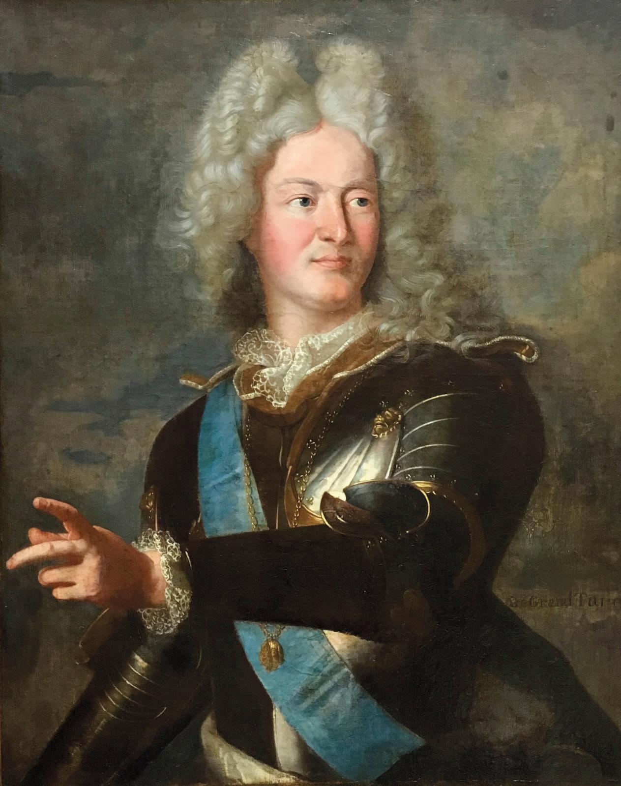 Portrait officiel du comte de Toulouse