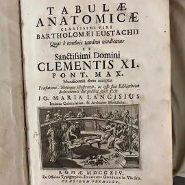 Les Tabulae Anatomicae d'Eustache, première édition  - Panorama (avant-vente)