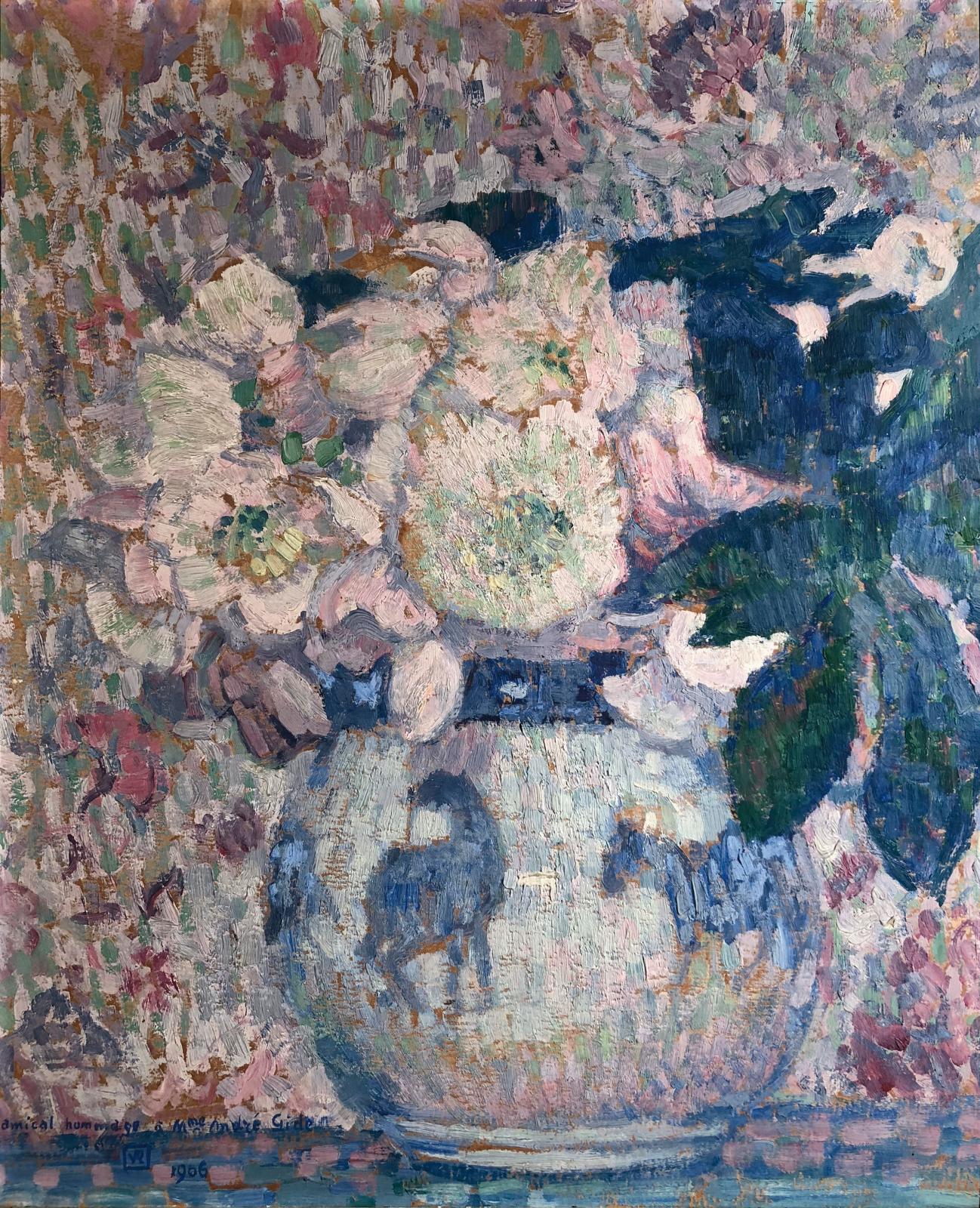 Un bouquet offert par Théo van Rysselberghe