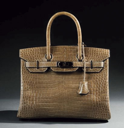 Hermes Palladium Plated Birkin Bag