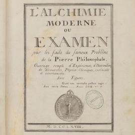 Un grimoire d’alchimie du XVIIIe siècle