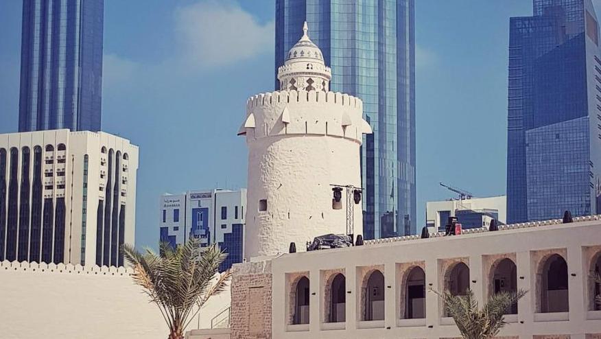 Le fort Qasr Al Hosn, au cœur de la ville d’Abou Dhabi.  Abou Dhabi inaugure son passé