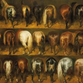 Twenty-One Horse Hindquarters, At Least Four by Théodore Géricault - Pre-sale
