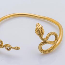 Bracelet romain : serpent d'Orient ou d'Égypte  ?  - Panorama (avant-vente)