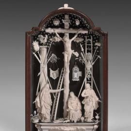 Une crucifixion dieppoise en ivoire de Jean-Antoine Belleteste - Zoom