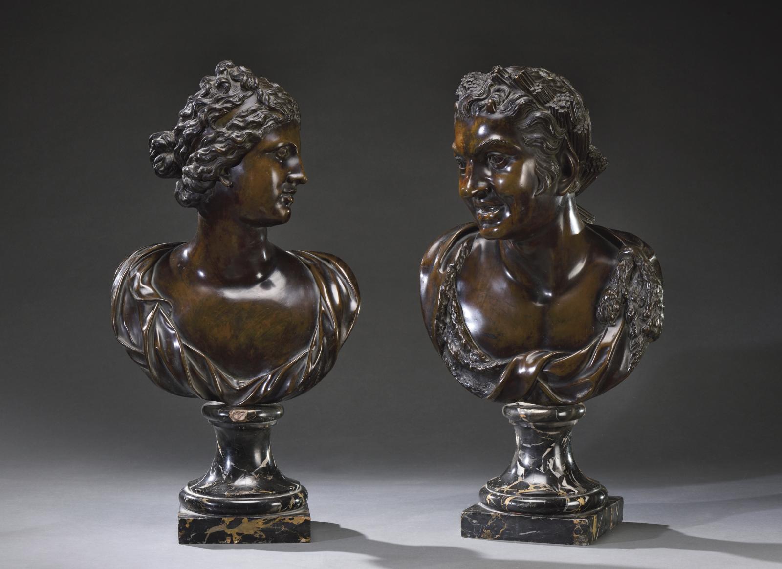 Deux bronzes de l'Italie du XVIIIe sur le podium