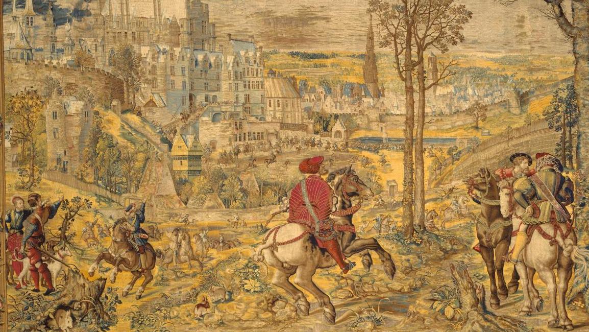 Bernard Van Orley (1488-1541), Les Chasses de Charles Quint. Le mois de mars (signe... Bernard Van Orley, Bruxelles et la Renaissance