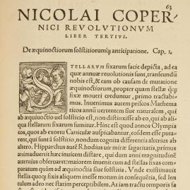 Le livre de Copernic qui a changé la face du monde