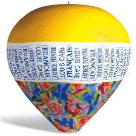 Une montgolfière de Louis Cane - Panorama (avant-vente)