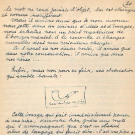 Un manuscrit éclairant de Magritte - Après-vente