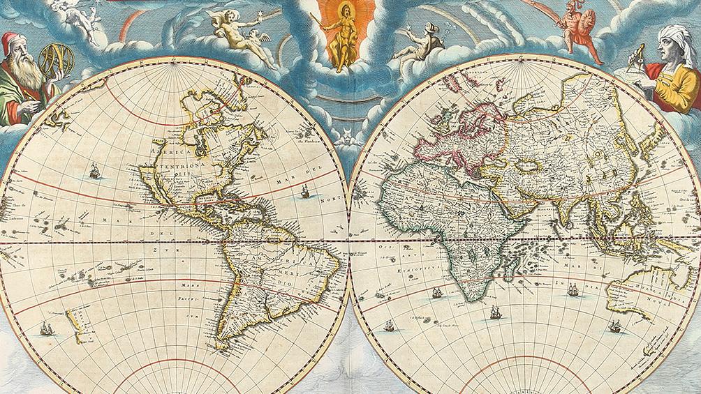 Johannes Blaeu (1596/1599-1673), Le Grand Atlas, ou Cosmographie Blaviane, en laquelle... Le Grand Atlas de Johannes Blaeu en français