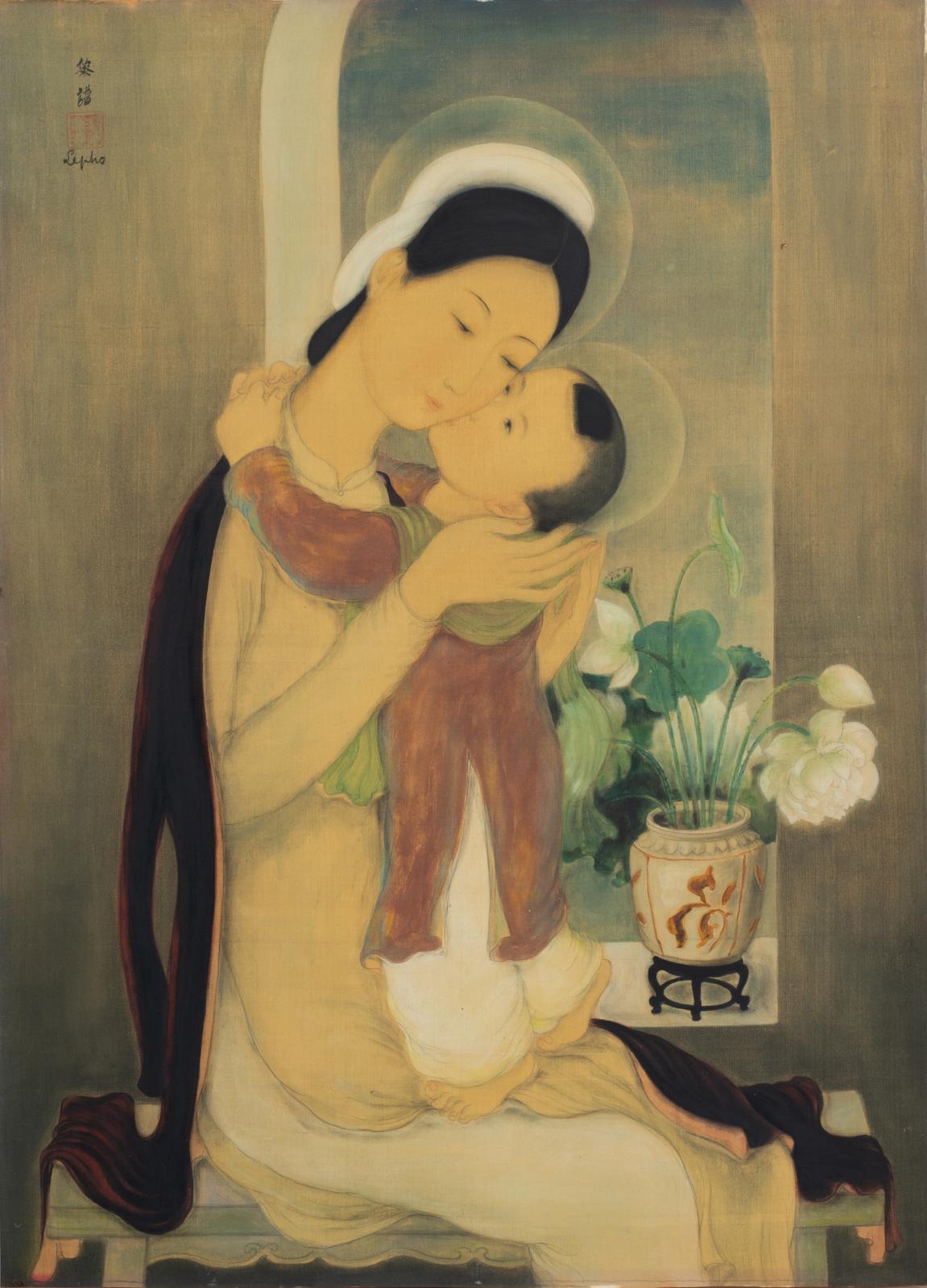 Maternité de Lé Phô : la peinture sur soie au sommet 