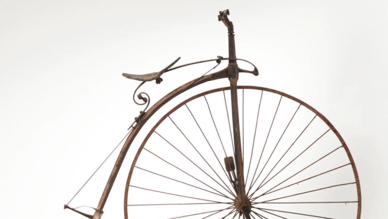   Bicyclette en fer Jacquier & Levasseur