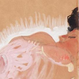 La bestialité d’un nu d'Egon Schiele - Avant Vente