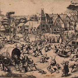 Kermesse flamande d’après Peter Bruegel l’Ancien