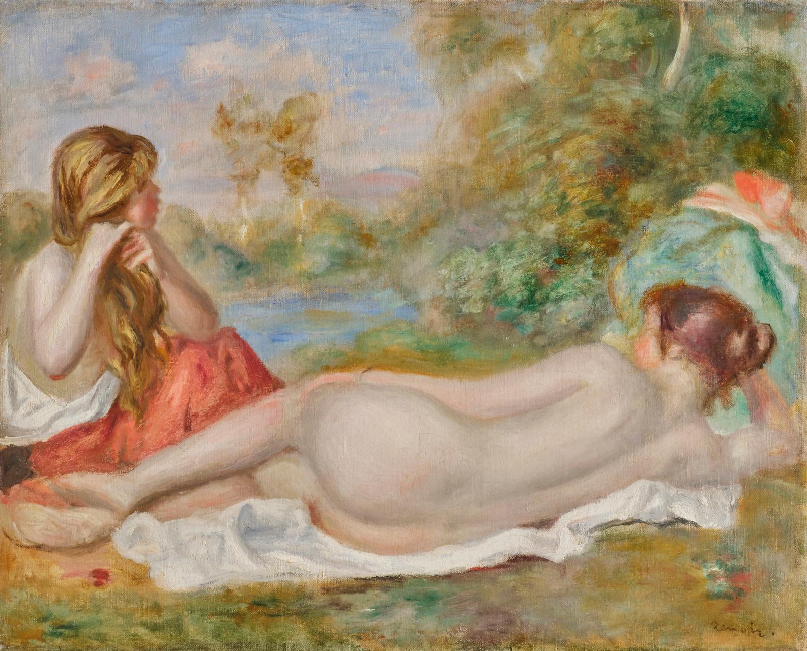 La beauté des baigneuses nacrées de Renoir